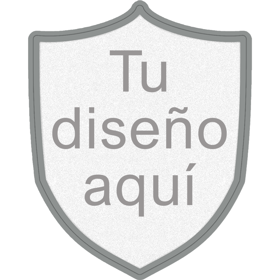 Parche Personalizado con Forma de Escudo