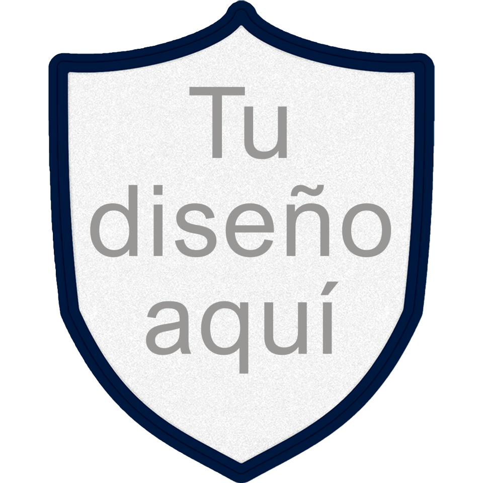 Parche Personalizado con Forma de Escudo