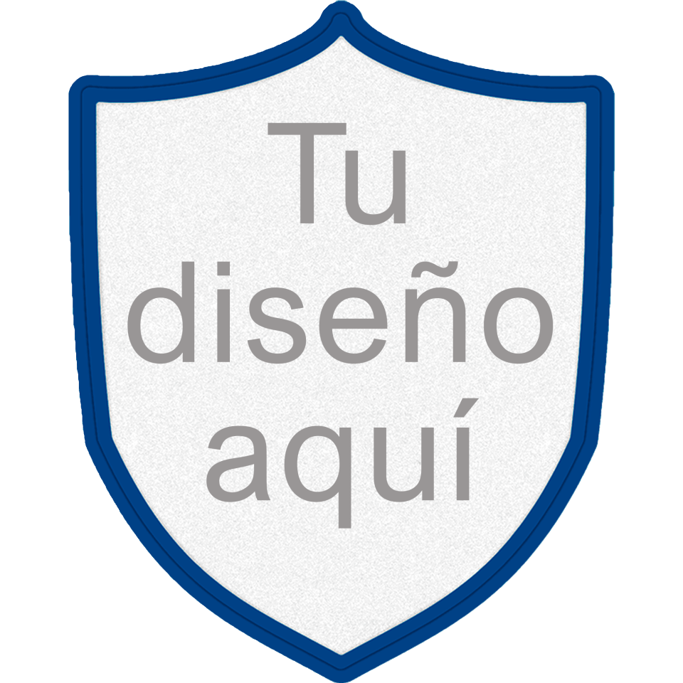 Parche Personalizado con Forma de Escudo