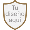Parche Personalizado con Forma de Escudo