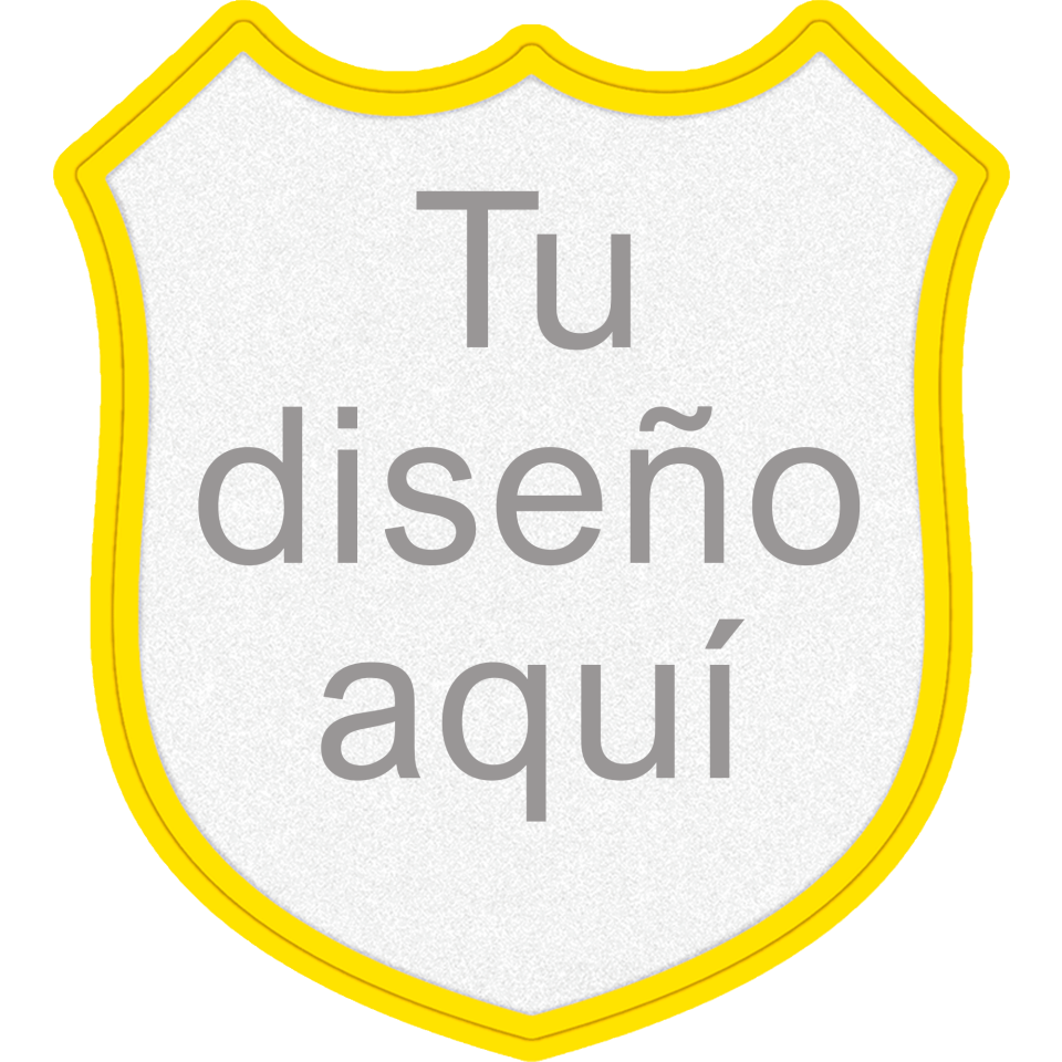 Parche FIBERPLUS con DTF Eco en Forma de Escudo 3