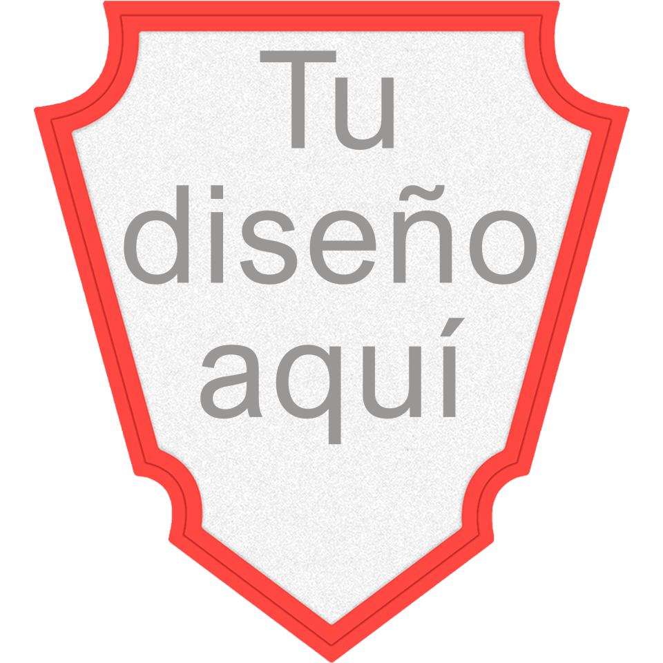 Parche con DTF Eco en Forma de Flecha FIBERPLUS