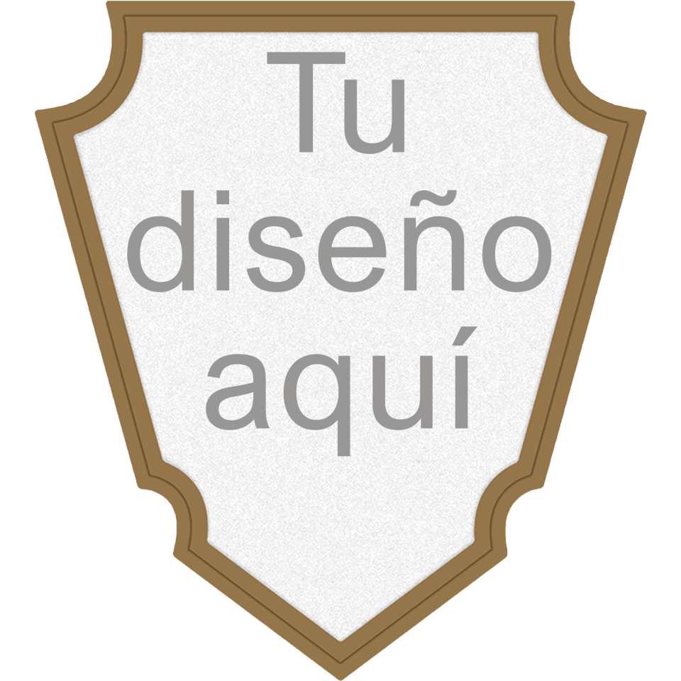 Parche con DTF Eco en Forma de Flecha FIBERPLUS