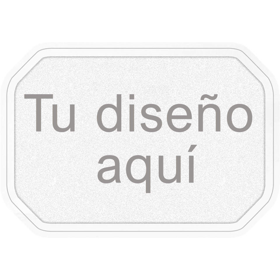 Parche FIBERPLUS con DTF Eco con Forma Hammer Efecto Mate