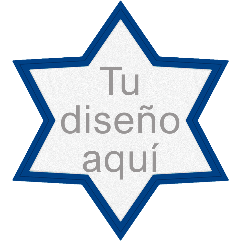 Parche FIBERPLUS con DTF Eco de Colores en Forma de Estrella