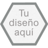 Parche Personalizable FIBERPLUS con DTF Eco en Forma de Hexagono
