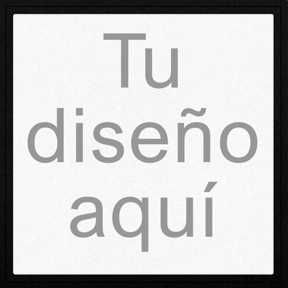 Parche VELUR PERSONALIZABLE con Flock Cuadrado