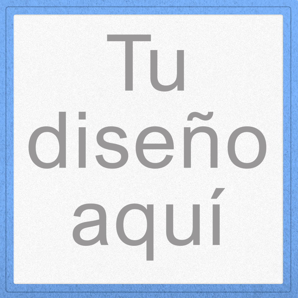 Parche VELUR PERSONALIZABLE con Flock Cuadrado