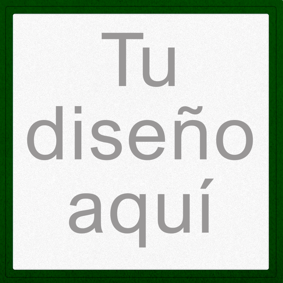 Parche VELUR PERSONALIZABLE con Flock Cuadrado