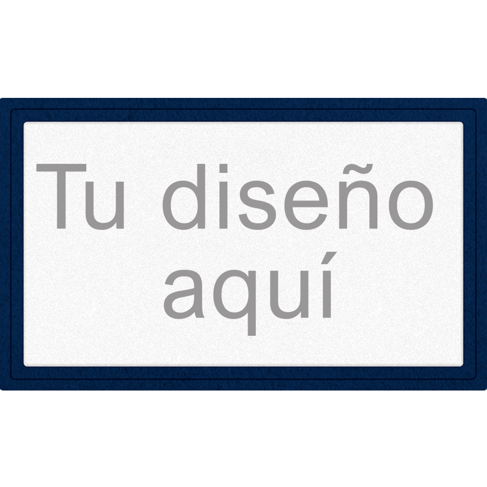 Parche VELUR Acabado Mate con Flock Rectangular