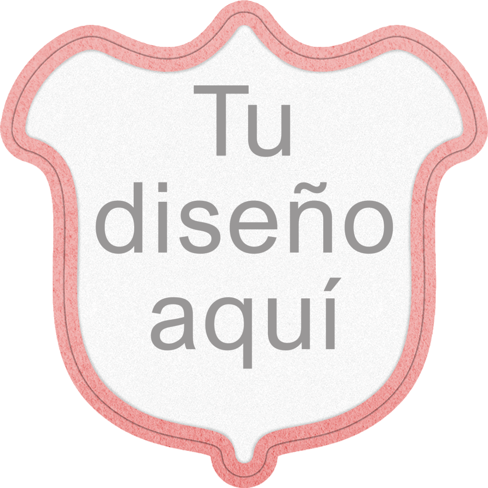 Parche VELUR con Flock Mate con Forma de Tulipán