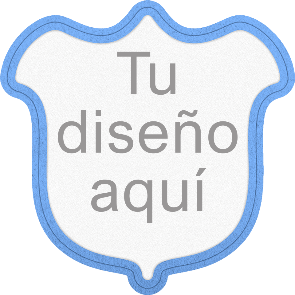 Parche VELUR con Flock Mate con Forma de Tulipán