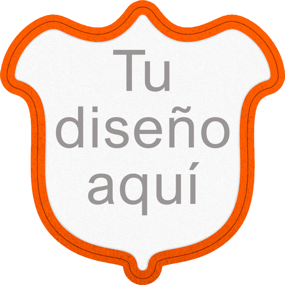 Parche VELUR con Flock Mate con Forma de Tulipán