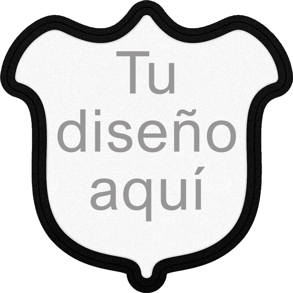 Parche VELUR con Flock Mate con Forma de Tulipán