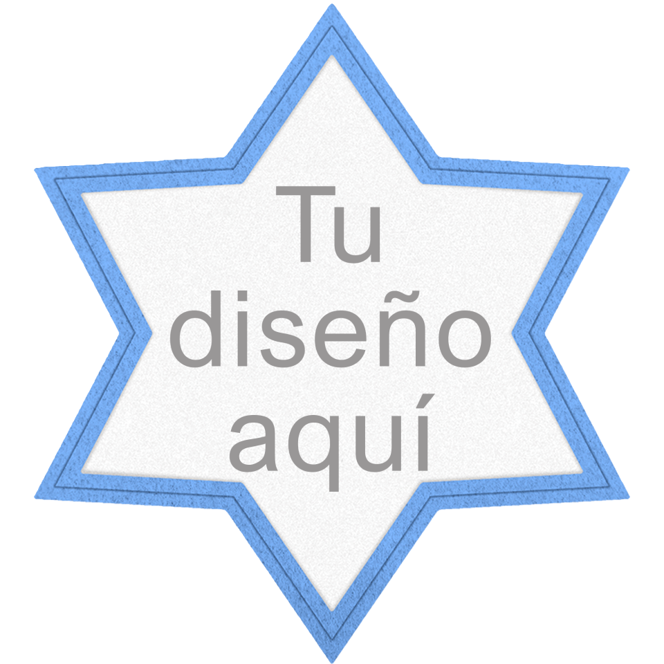 Parche VELUR con Flock Mate de Colores en Forma de Estrella