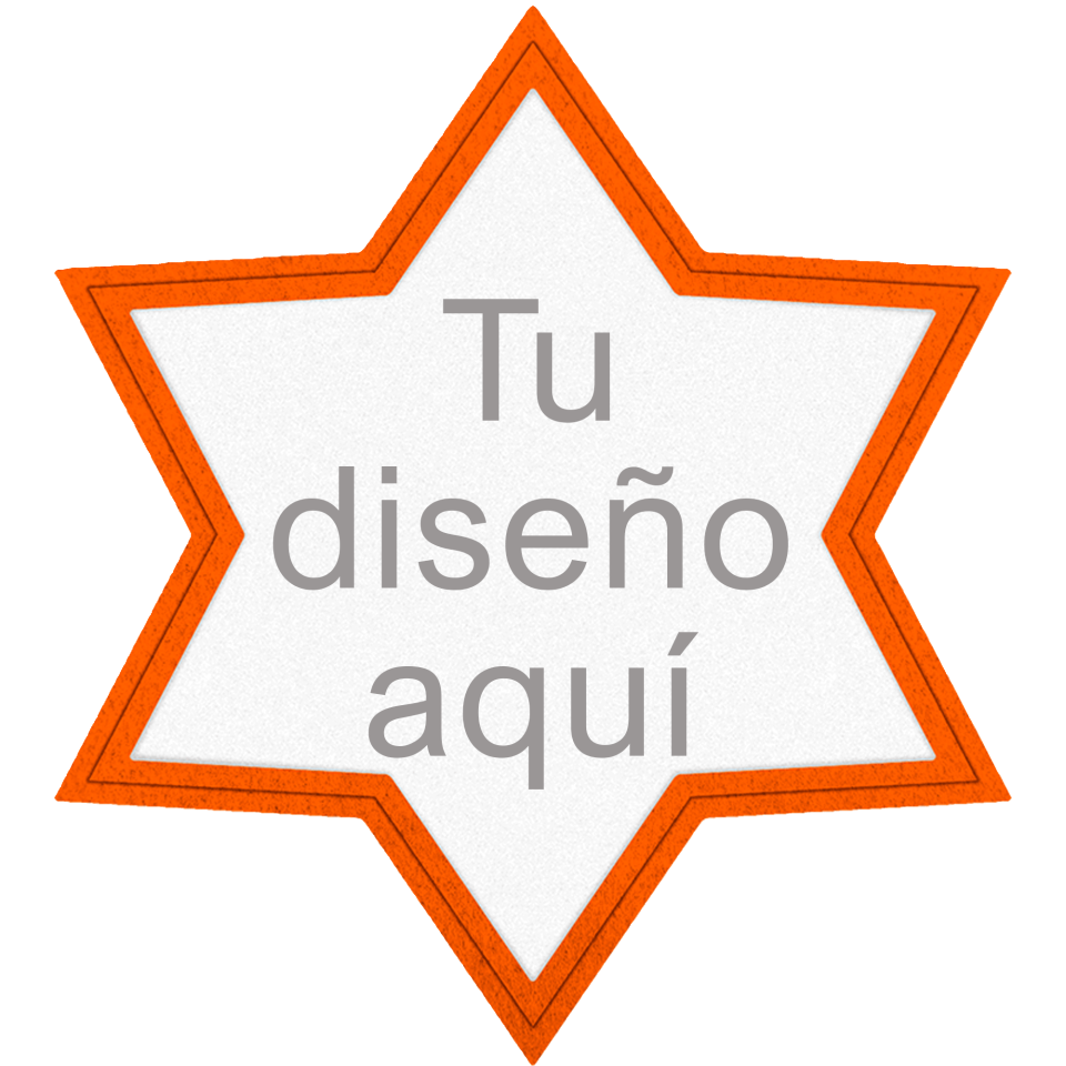 Parche VELUR con Flock Mate de Colores en Forma de Estrella