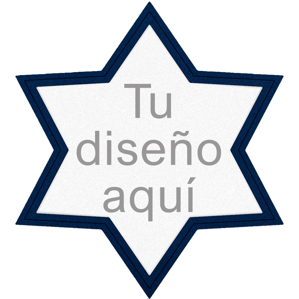 Parche VELUR con Flock Mate de Colores en Forma de Estrella