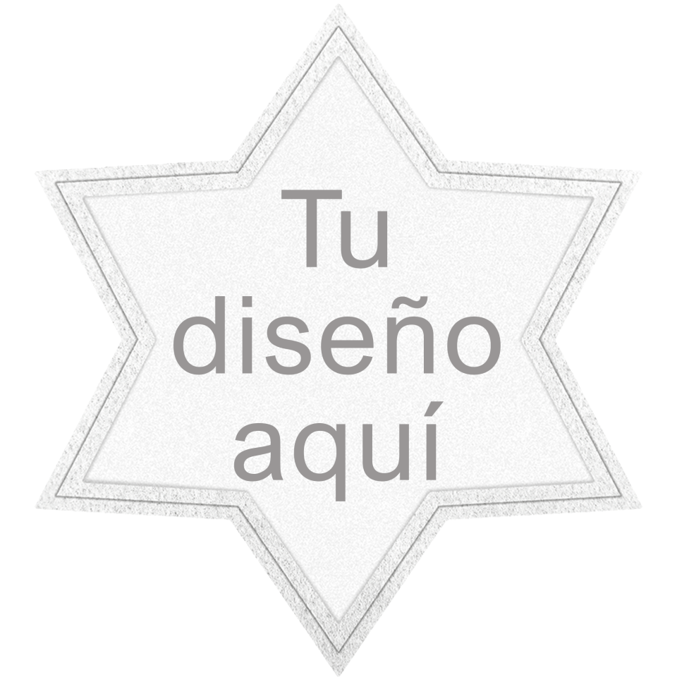 Parche VELUR con Flock Mate de Colores en Forma de Estrella