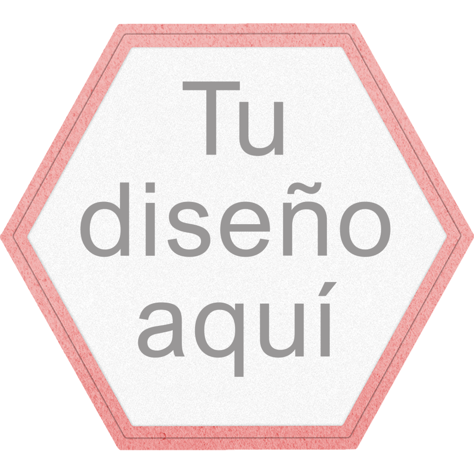 Parche Acabado Mate VELUR con Flock Hexagonal