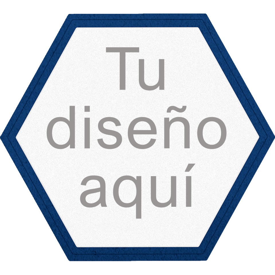 Parche Acabado Mate VELUR con Flock Hexagonal