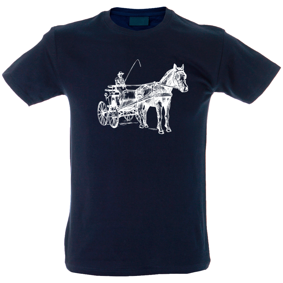 Camiseta hombre carroza