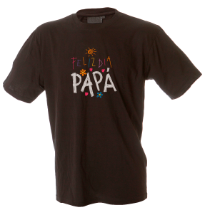 Camiseta hombre feliz día papa