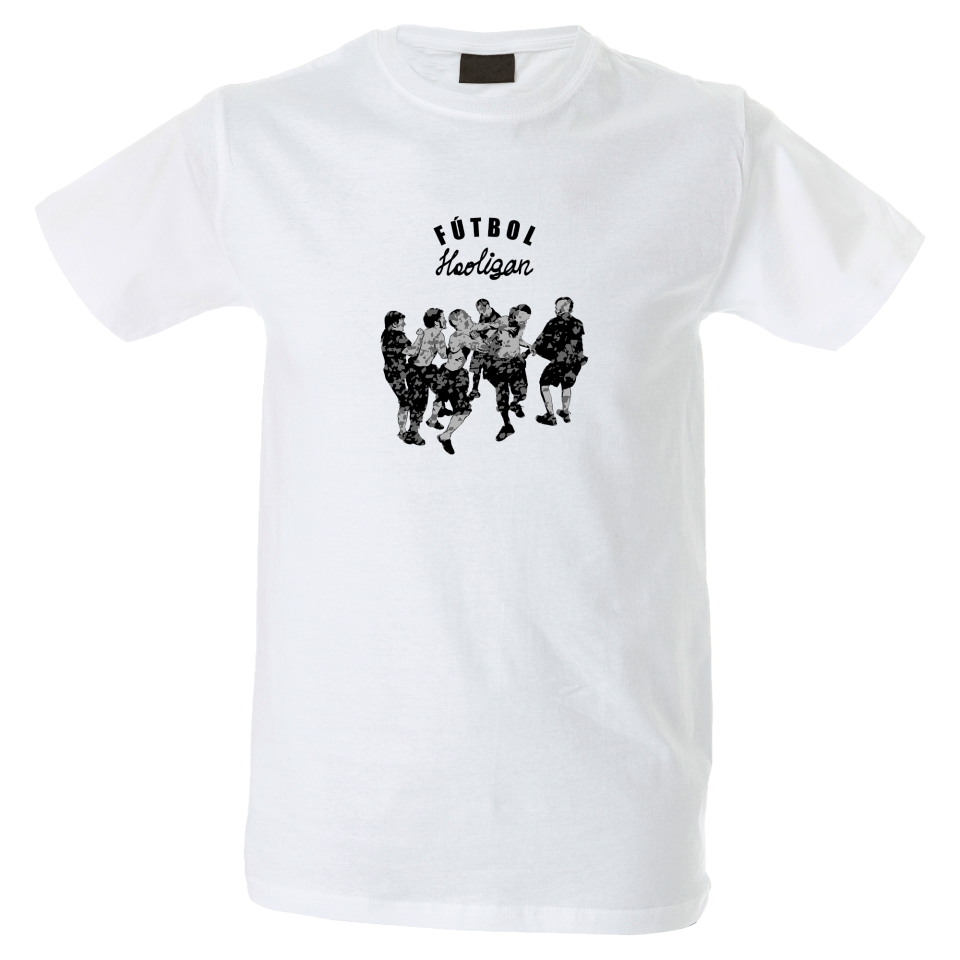 Camiseta hombre fútbol hooligan