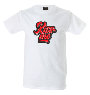 Camiseta hombre kiss me