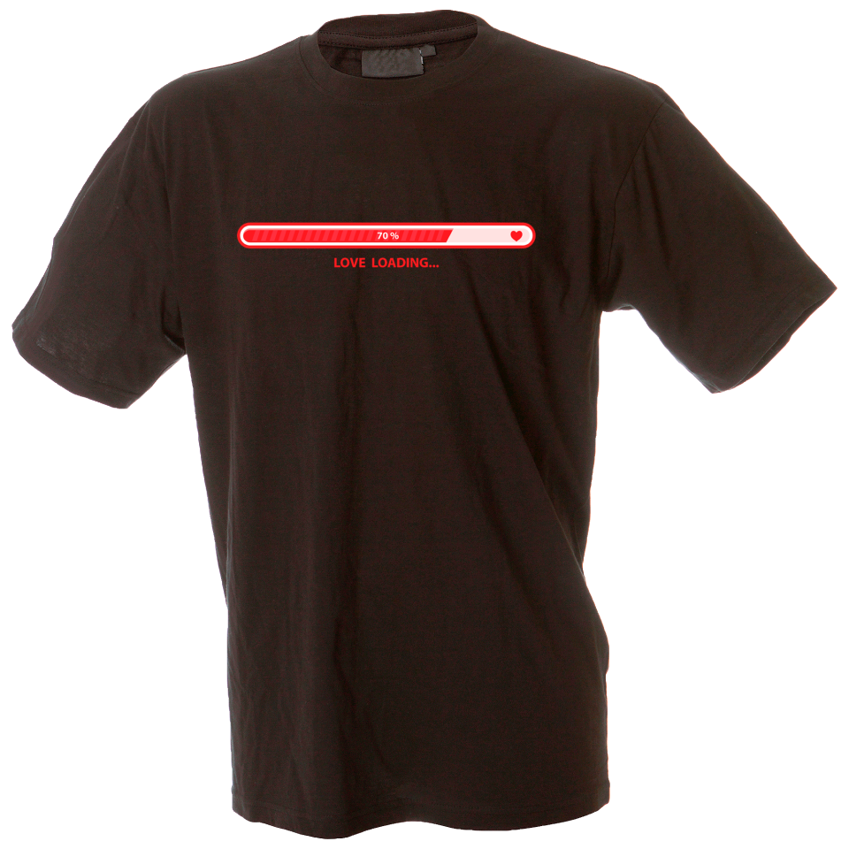 Camiseta hombre love loading
