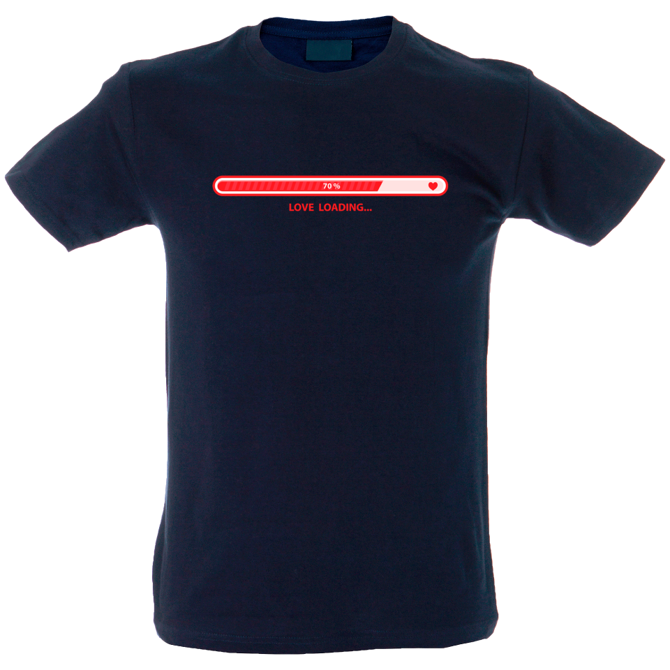 Camiseta hombre love loading