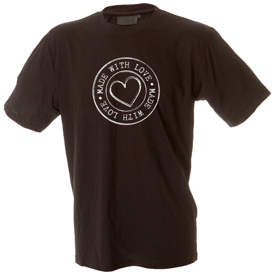 Camiseta hombre made with love