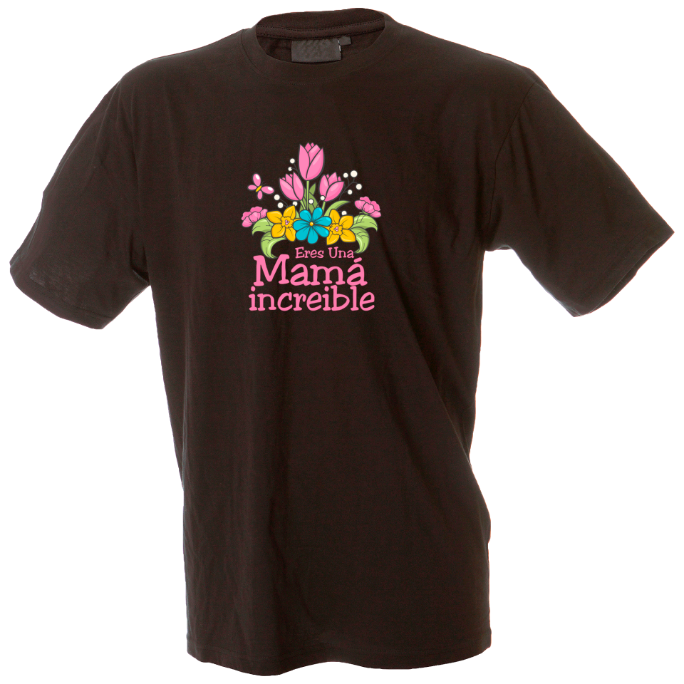 Camiseta hombre mamá increíble