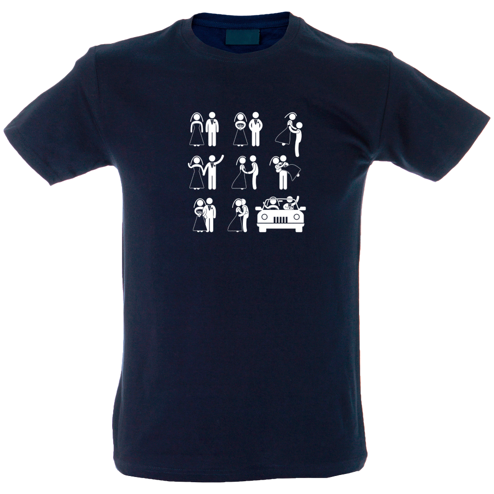 Camiseta hombre marido mujer