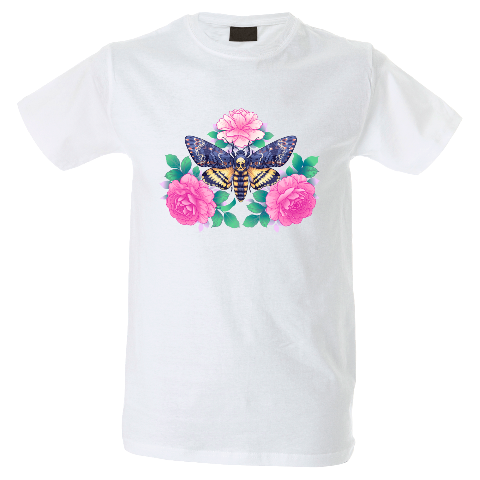 Camiseta hombre mariposas