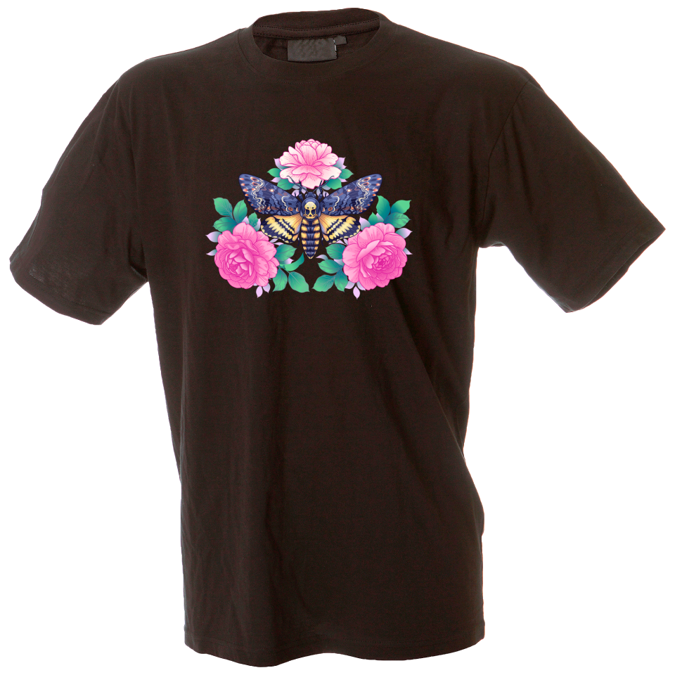 Camiseta hombre mariposas