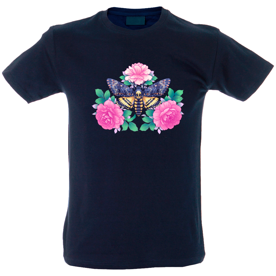 Camiseta hombre mariposas