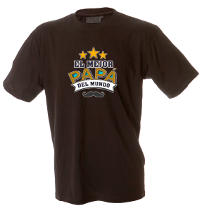 Camiseta hombre mejor papá del mundo