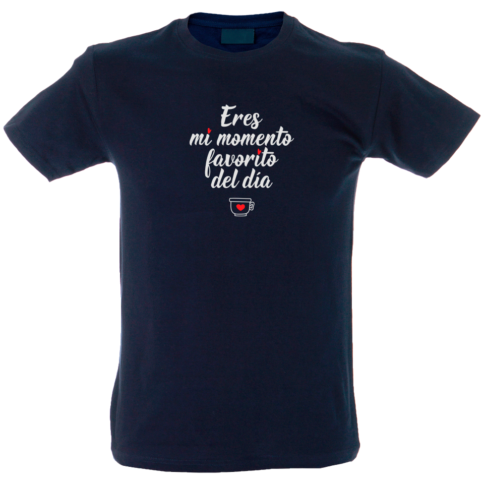 Camiseta hombre mi momento favorito