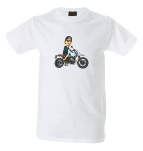 Camiseta hombre modelo moto
