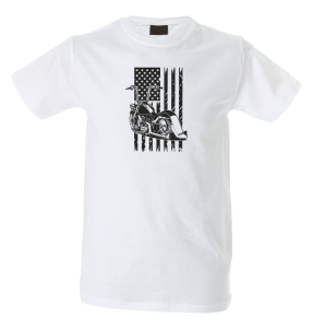 Camiseta hombre moto chopper USA