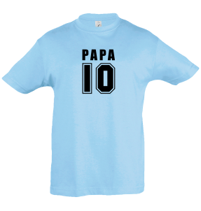 Camiseta infantil papá 10