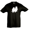 Camiseta infantil pareja de aves