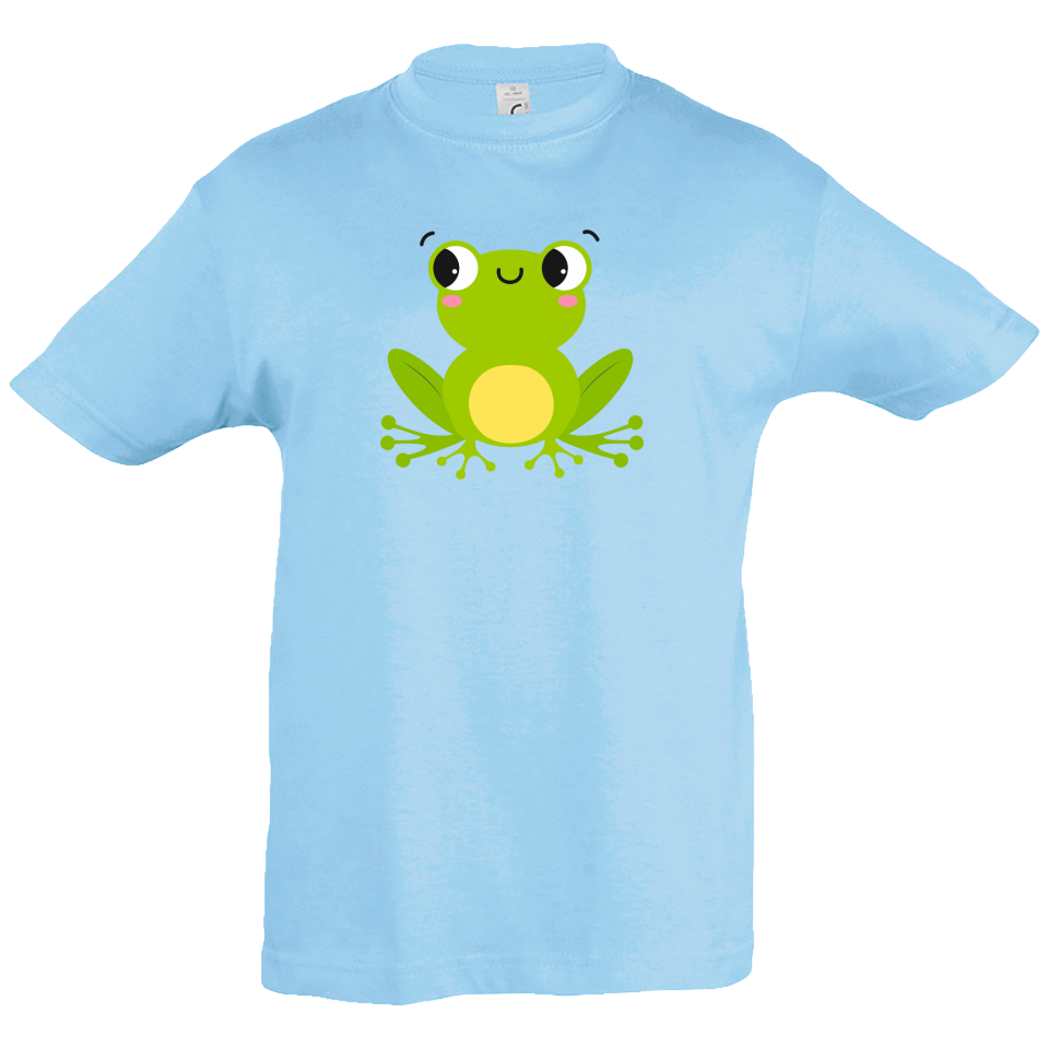 Camiseta infantil rana