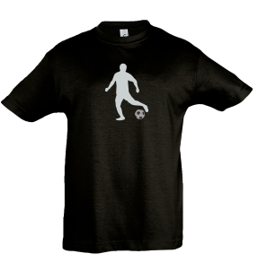 Camiseta infantil silueta pase