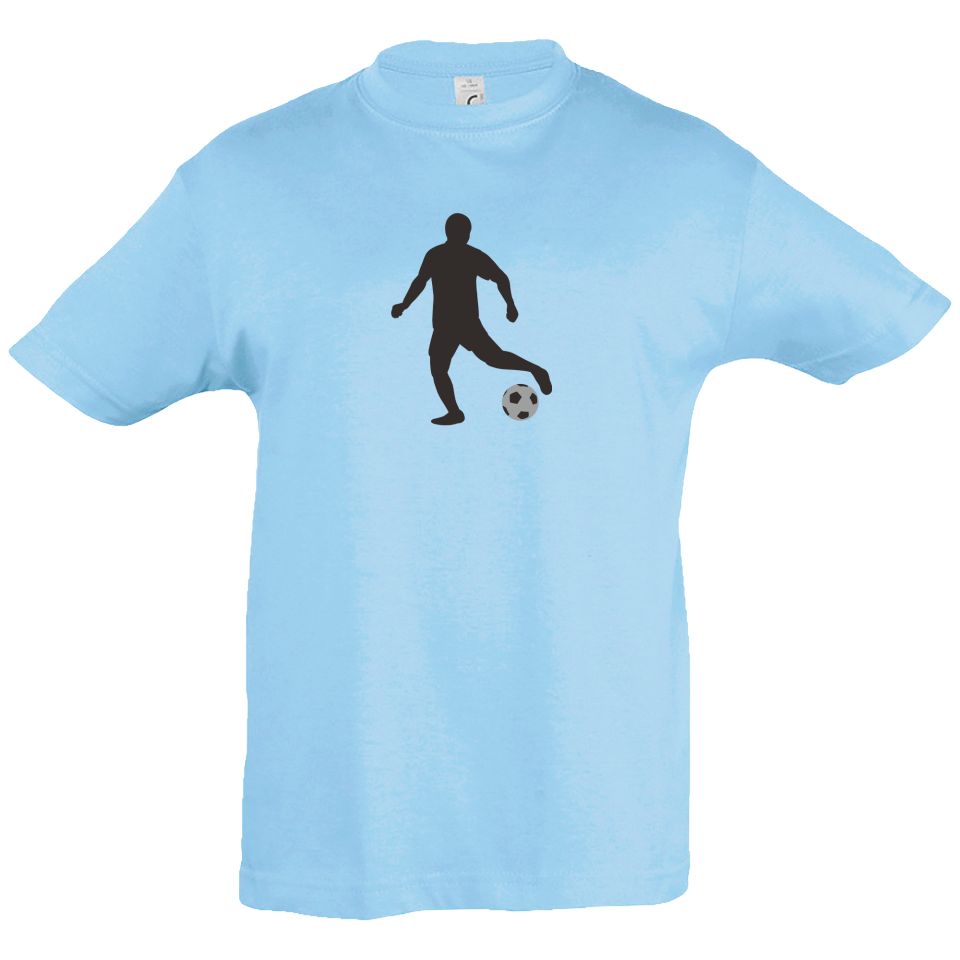 Camiseta infantil silueta pase