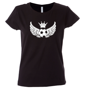 Camiseta mujer balón alas