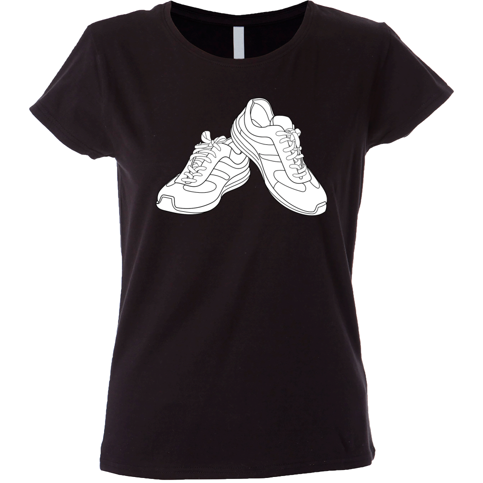 Camiseta mujer bambas