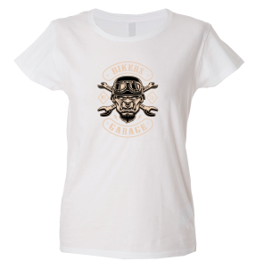 Camiseta mujer bikers garaje