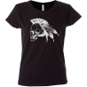 Camiseta mujer calavera india
