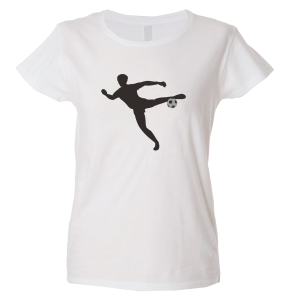 Camiseta mujer chute lateral